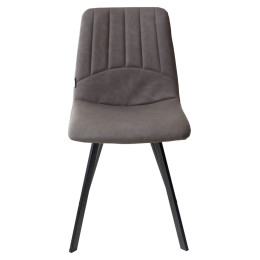 Стул ASHTON RU-12 коричневый антрацит/ черный каркас М-City