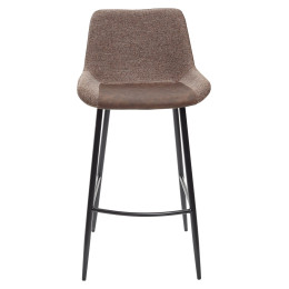 Барный стул BIARRITZ BAR BROWN, ткань