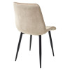 Стул CHIC PK6015-10 (VBP210) античный бежевый, велюр М-City