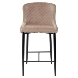Полубарный стул ARTEMIS бежевый, велюр G108-74 (H=65cm) М-City
