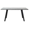 Стол BRICK M 140 Бетон Портленд/ Черный М-City