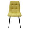 Стул ДИЛАН, цвет лайм #20, ткань / черный каркас М-City