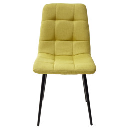 Стул ДИЛАН, цвет лайм #20, ткань / черный каркас М-City