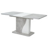 Стол SIRIUS Бетон/ Белый 120 М-City