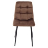 Стул CHILLI G062-10 шоколадный, велюр М-City