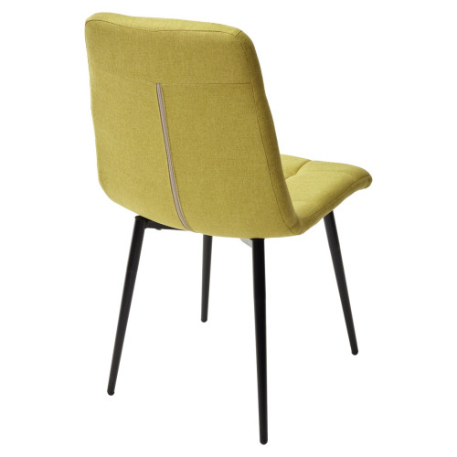 Стул ДИЛАН, цвет лайм #20, ткань / черный каркас М-City