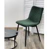 Стул TINTIN BLUVEL-78 GREEN / черный каркас М-City