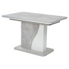Стол SIRIUS Бетон/ Белый 120 М-City