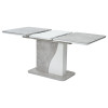 Стол SIRIUS Бетон/ Белый 120 М-City