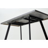 Стол BRICK M 140 Бетон Портленд/ Черный М-City