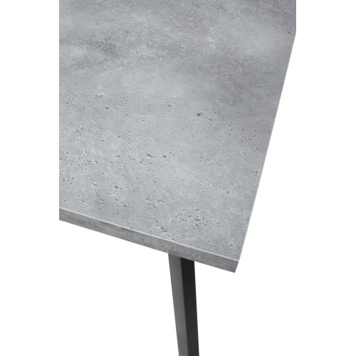 Стол BRICK M 140 Бетон Портленд/ Черный М-City