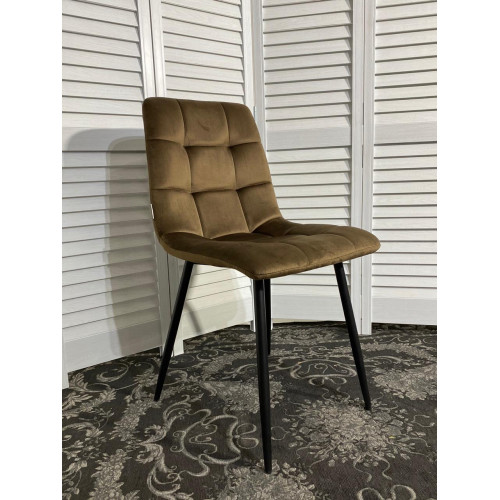 Стул CHILLI G062-10 шоколадный, велюр М-City