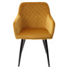 Стул BRANDY BLUVEL-68 желтый/ черный каркас, М-City