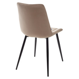 Стул FLIP бежевый, велюр G108-74 М-City