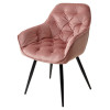 Стул MALTA BLUVEL-52 PINK, велюр M-City