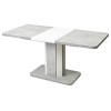 Стол STORK Бетон/ Белый 120 М-City