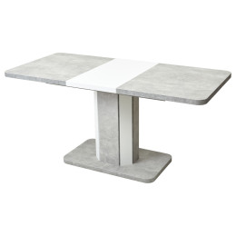 Стол STORK Бетон/ Белый 120 М-City
