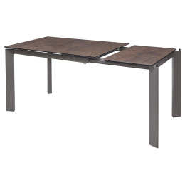 Стол CORNER 120 IRON COPPER/ GREY1 М-City