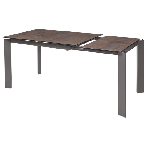 Стол CORNER 120 IRON COPPER/ GREY1 М-City