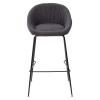 Барный стул AMEKA 9105-24 темно серый