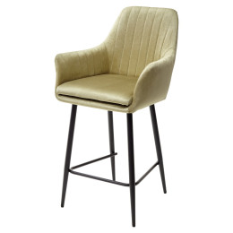 Полубарный стул Роден Blitz 17 Лайм, велюр (H=65cm) M-City