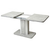 Стол STORK Бетон/ Белый 120 М-City