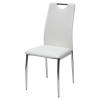 Стул COMFORT 999 PU#601B-10 белый, экокожа М-City