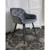 Стул BREEZE G108-12 антрацит/темно-серый каркас, велюр М-City
