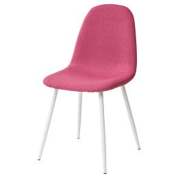 Стул CASSIOPEIA G064-23 фуксия, ткань/ белый каркас М-City