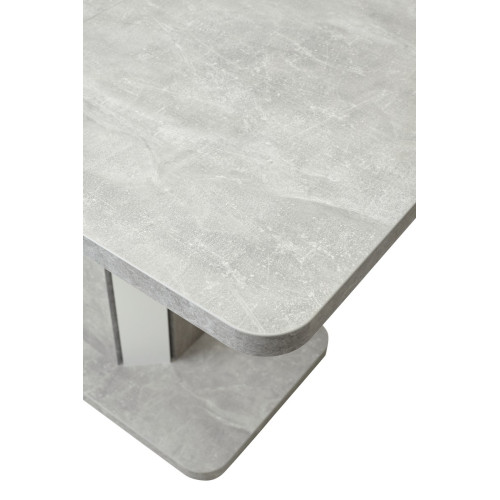 Стол STORK Бетон/ Белый 120 М-City