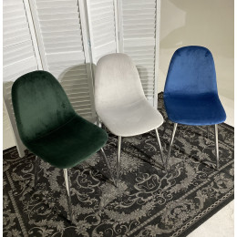 Стул PESCARA UF910-18 NAVY BLUE, велюр М-City