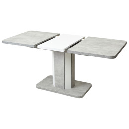 Стол STORK Бетон/ Белый 120 М-City