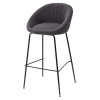 Барный стул AMEKA 9105-24 темно серый