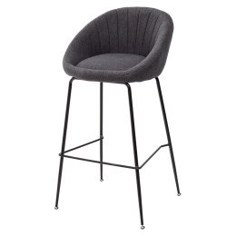 Барный стул AMEKA 9105-24 темно серый