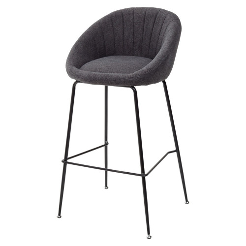 Барный стул AMEKA 9105-24 темно серый