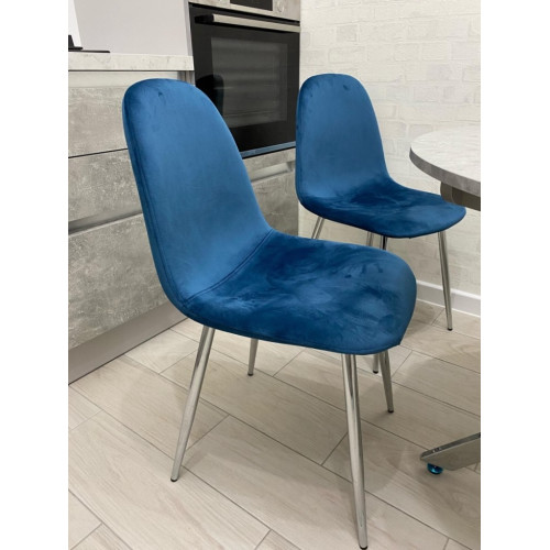 Стул PESCARA UF910-18 NAVY BLUE, велюр М-City