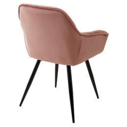 Стул MALTA BLUVEL-52 PINK, велюр M-City