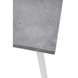 Стол BRICK M 140 Бетон Портленд/ Белый М-City
