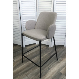 Полубарный стул NYX (H=65cm) VF119 светло-серый / VF120 серый М-City
