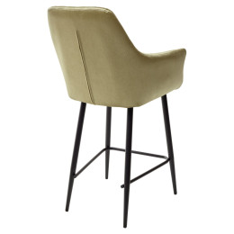 Полубарный стул Роден Blitz 17 Лайм, велюр (H=65cm) M-City