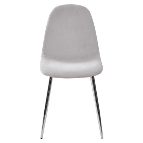 Стул PESCARA UF910-02 LIGHT GREY, велюр М-City