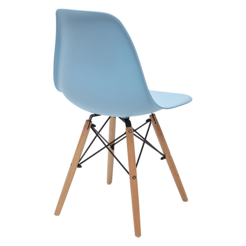 Стул NUDE голубой М-City