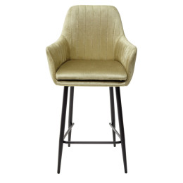 Полубарный стул Роден Blitz 17 Лайм, велюр (H=65cm) M-City