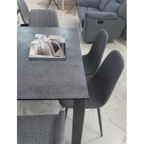 Стол CORNER 120 VOLCANO GREY/ GREY1 М-City