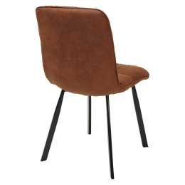 Стул BUFFALO коричнево-рыжий винтажный, микрофибра PK-02 М-City