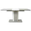Стол STORK Бетон/ Белый 120 М-City