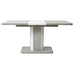 Стол STORK Бетон/ Белый 120 М-City
