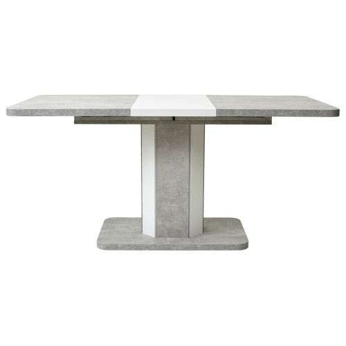Стол STORK Бетон/ Белый 120 М-City