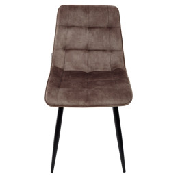 Стул CHIC PK6015-08 (VBP208) античный серо-бежевый, велюр М-City