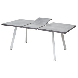 Стол BRICK M 140 Бетон Портленд/ Белый М-City